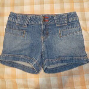 Blue Denim Jean Shorts